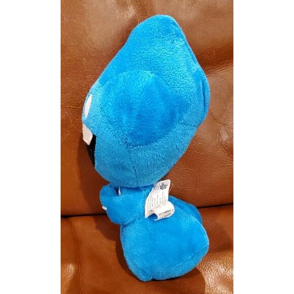 Rare 9" Crazy Bones Rufistar Plush Stuffed Animal Blue Alien Star Toy Comic HTF - Picture 2 of 13